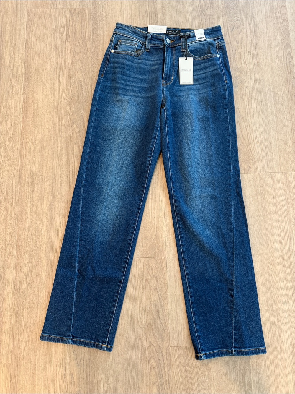 Judy Blue Mid Rise Straight Leg Jeans size 7/28